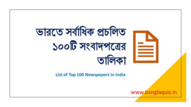 ভারতে সর্বাধিক প্রচলিত ১০০টি সংবাদপত্রের তালিকা