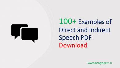 Examples of Direct and Indirect Speech